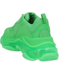 Balenciaga - Round-Toe Lace-Up Sneakers - Lyst