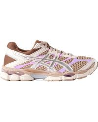 Asics - Metallic And Rubber-Trimmed Mesh Sneakers - Lyst