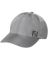 Fendi - Nylon Baseball Cap - Lyst