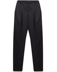 Versace - High-Rise Straight-Leg Trousers - Lyst