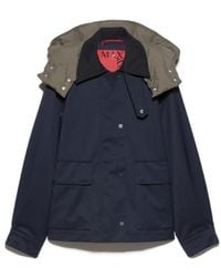 MAX&Co. - Hooded Gabardine Barn Jacket - Lyst