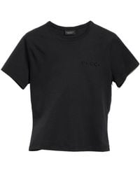 Gucci - Cotton Jersey T-Shirt With Embroidery - Lyst