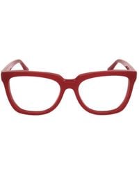 Max Mara - Square Frame Glasses - Lyst