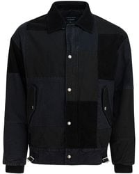 Comme des Garçons - Jacket With Tone-on-tone Patchwork - Lyst