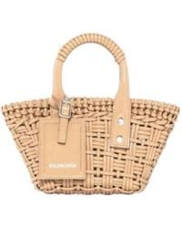 Balenciaga - Bistro Ultra-Small Shoulder Strap Basket Bag - Lyst