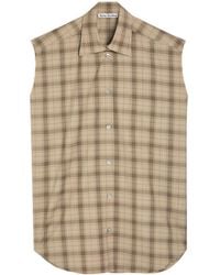 Acne Studios - Plaid Shirt - Lyst