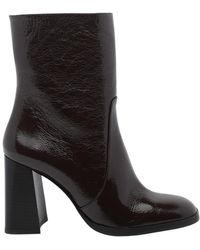 Stuart Weitzman - Vera Zip-Up Ankle Boots - Lyst