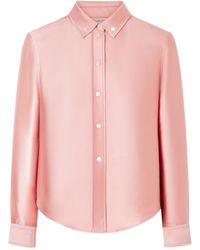 Calvin Klein - Sophie Satin Shirt - Lyst