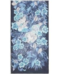 Ferragamo - Logo Printed Scarf - Lyst