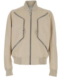 Rick Owens - Long-Sleeved Zip-Up Jacket - Lyst