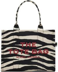Marc Jacobs - The Zebra Printed Large Tote Bag - Lyst