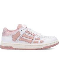 Amiri - Low Top Sneakers Featuring Perforated Detailing - Lyst