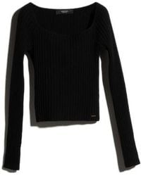 Gucci - Soft Rib Wool Cashmere Top With Tag - Lyst