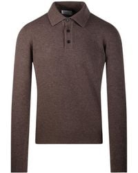 Roberto Collina - Polo Knit Top - Lyst