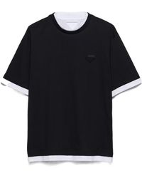 Prada - T-Shirt And Polo Shirt - Lyst