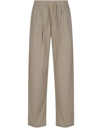 Herno - Pleated Drawstring Pants - Lyst