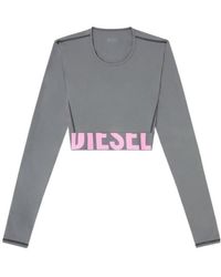 DIESEL - Melissa-D-Pop Long-Sleeve Top - Lyst