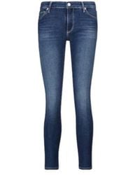 AG Jeans - Legging Ankle Mid-Rise Skinny Jeans - Lyst