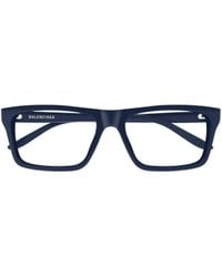 Balenciaga - Eyewear Rectangular Frame Glasses - Lyst