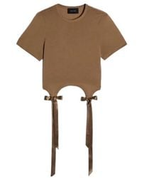 Simone Rocha - Bow Tail Easy T-Shirt - Lyst