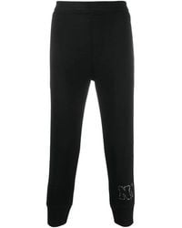 Neil Barrett - Logo Decal Sweatpants - Lyst