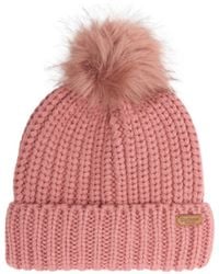 Barbour - Coarse-Needle Fuzzy-Knit Cold Cap - Lyst