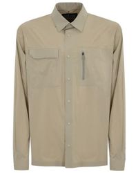 Herno - Chest-Pockets Long Sleeved Shirt - Lyst