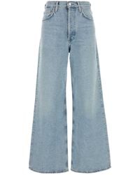 Agolde - Dame High-Rise Wide Leg Jeans - Lyst