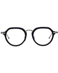 Thom Browne - Eyewear Round Frame Glasses - Lyst