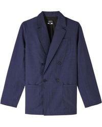 A.P.C. - Long-Sleeved Suit Coat - Lyst