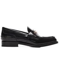Alexander Wang - Carter Logo Loafers - Lyst