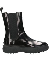 Tod's - W. G. Chelsea Slip-On Boots - Lyst