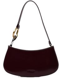STAUD - Ollie Logo Debossed Shoulder Bag - Lyst