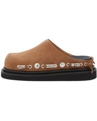 Toga - Studded Slip-On Sandals - Lyst