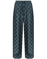 CASABLANCA - Geometric Wide-Leg Pants - Lyst