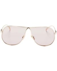 Miu Miu - Eyewear Pilot Frame Full Rim Sunglasses - Lyst