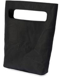 Y-3 - Logo-Print Crossbody Bag - Lyst