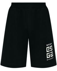 Givenchy - Logo Printed Shorts - Lyst