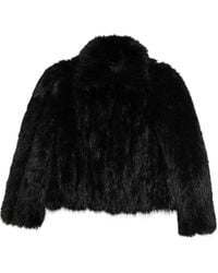 Balenciaga - Shrunk Fur Jacket - Lyst