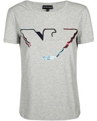 Emporio Armani - Item O-Neck Short-Sleeved T-Shirt - Lyst