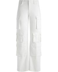 Alice + Olivia - Belt Loop Belt Casual Pants - Lyst