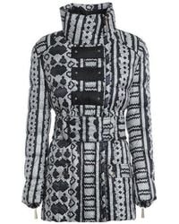 Just Cavalli - Snake Print Down Jacket - Lyst