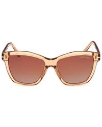 Tom Ford - Logo Logo Sunglasses - Lyst