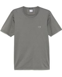 C.P. Company - Logo Patch Crewneck T-Shirt - Lyst
