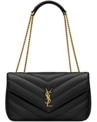 Saint Laurent - Loulou Medium Shoulder Bag - Lyst