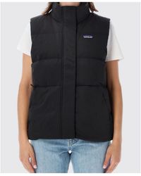 Patagonia - Sisar High Collar Down Vest - Lyst