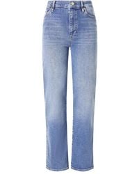 FRAME - Jeans With Belt Loops - Lyst