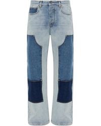 Off-White c/o Virgil Abloh - Panelled Jeans - Lyst