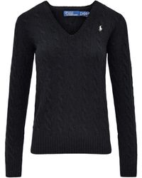Polo Ralph Lauren - Kimberly V-Neck Jumper - Lyst