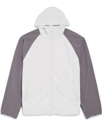 Balenciaga - Embroidered Logo Hooded Jacket - Lyst